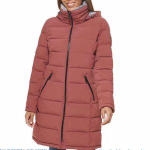 Andrew Marc Stretch Jacket/Coat S Terra Rose NWT